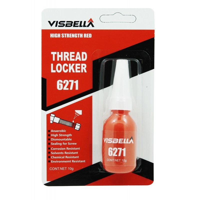 Sellador de roscas Visbella 6271 Rojo Sellador de roscas Visbella 6271 Rojo