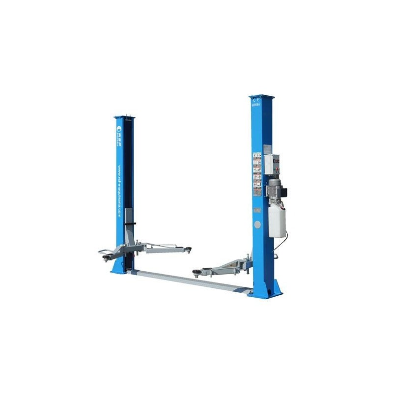 Elevador 2 columnas sincronizado mediante cables de acero HP - 40M2 Elevador 2 columnas sincronizado mediante cables de acero HP - 40M2